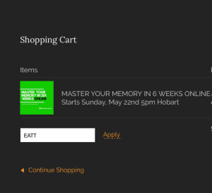 master your memory discount code
