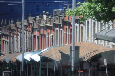 Images of historic Auckland buildings in Queen st