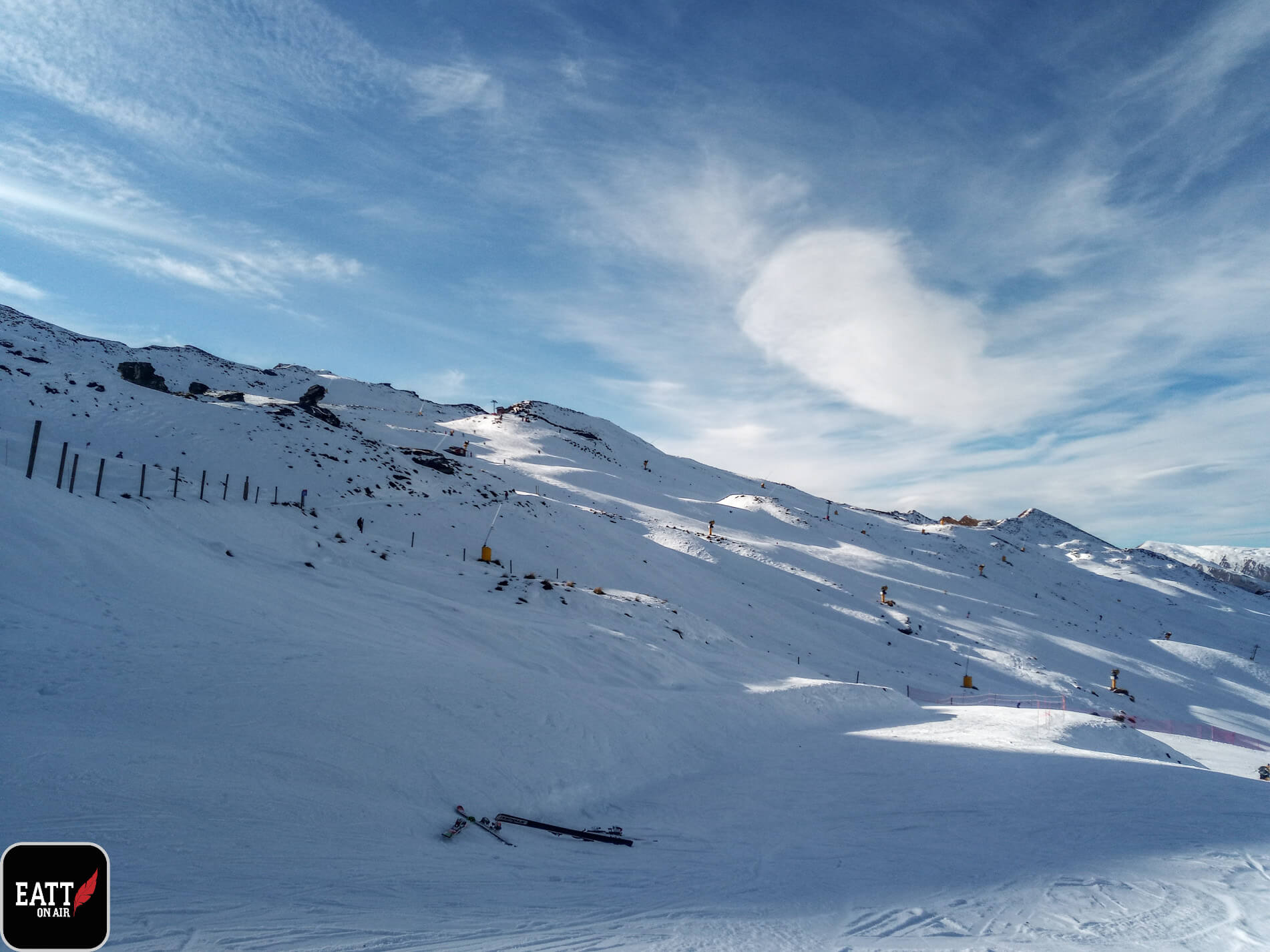 View of Coronet Peak Ski Slope