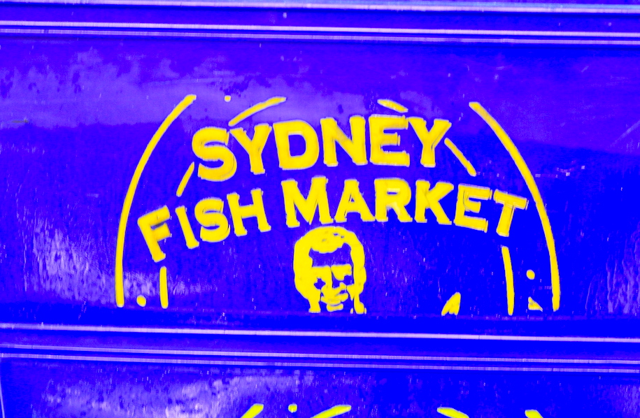 Seafood Crates Sydney Fish Market