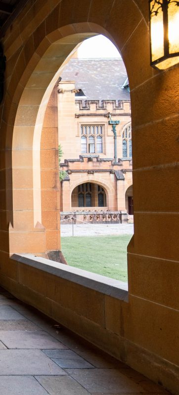 A view from inside The University of Sydney Harry Potter stories